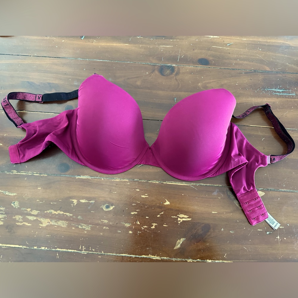 Dark Pink Victoria’s Secret Bra